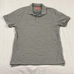 Nike The Nike Polo Dri-FIT Slim Fit Heathered Grey Short Sleeve Golf Polo